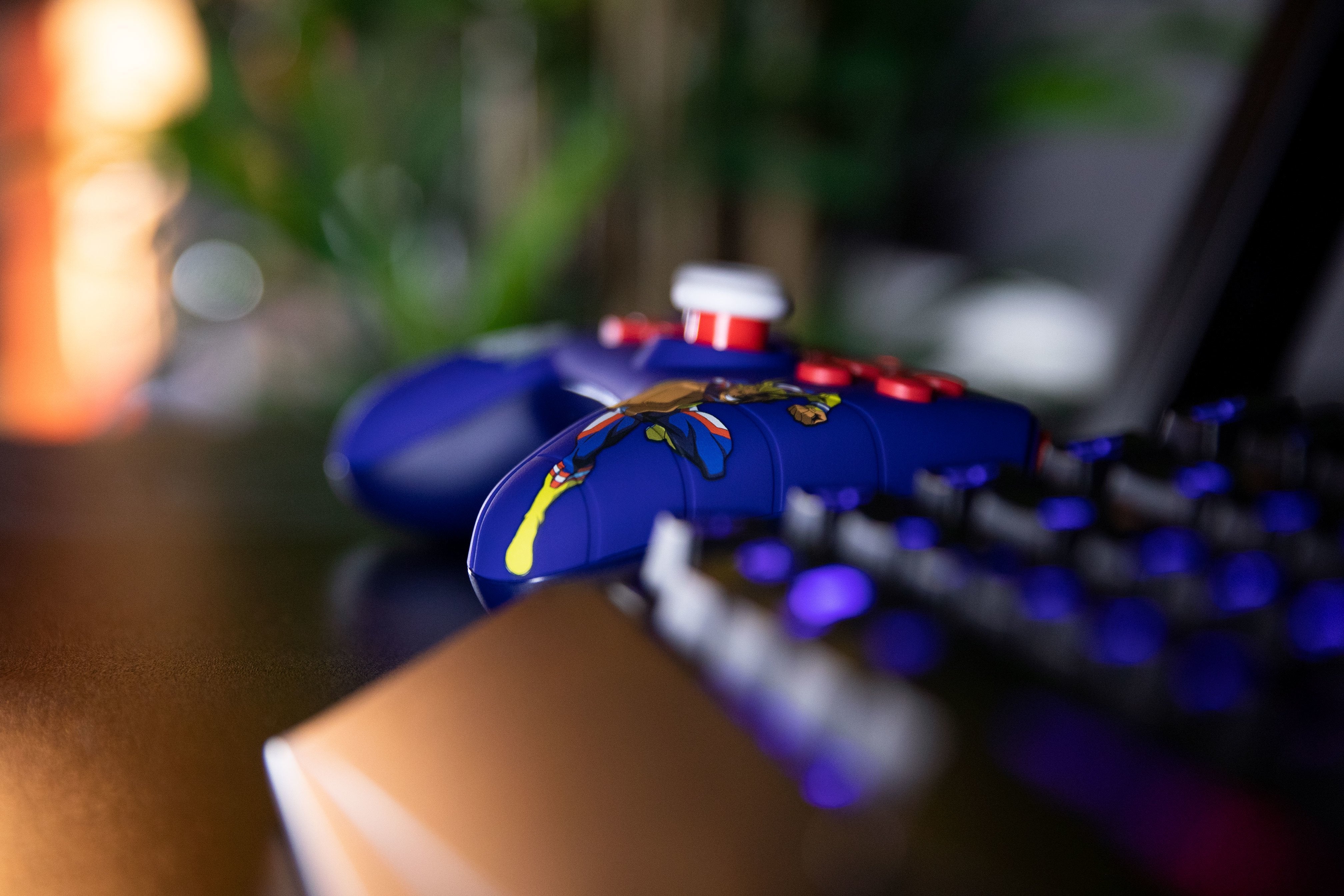 Konix My Hero Academia Mando/Gamepad Usb - Compatible Con Nintendo Switch Y Pc - 13 Botones - Cable De 3m