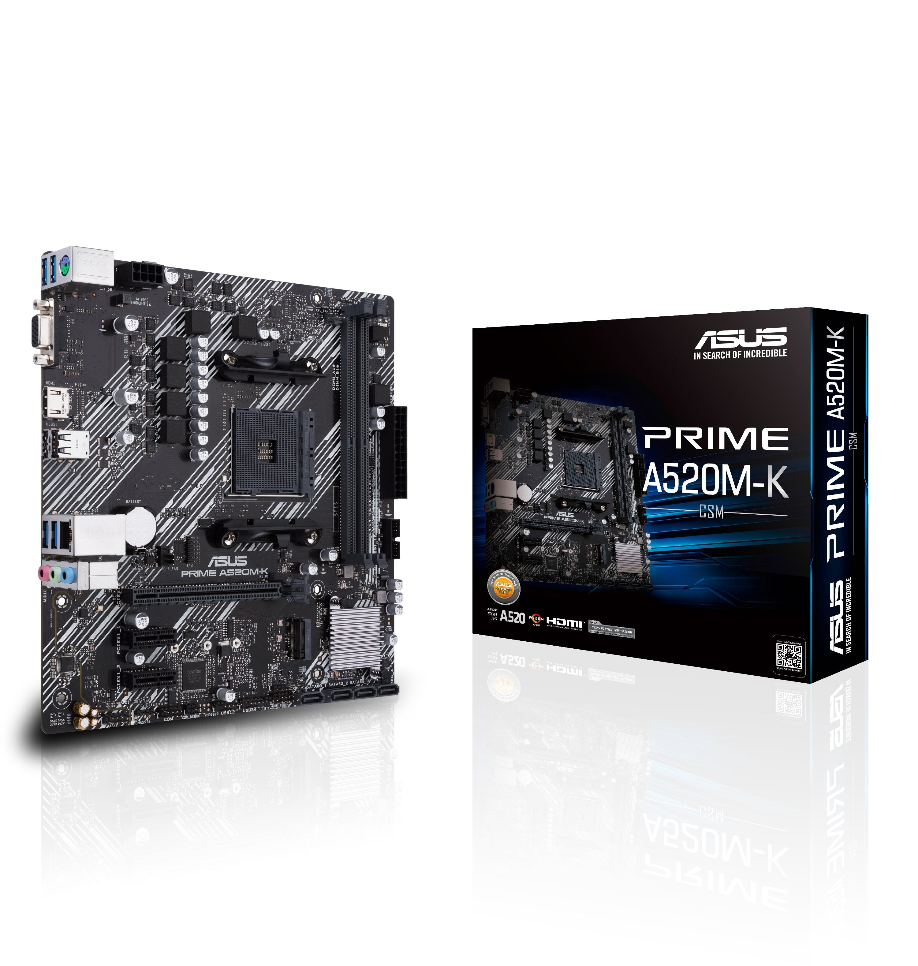 EAN 0192876826928 - ASUS PRIME A520M-K AMD A520 Zócalo AM4 micro ATX imagen 6