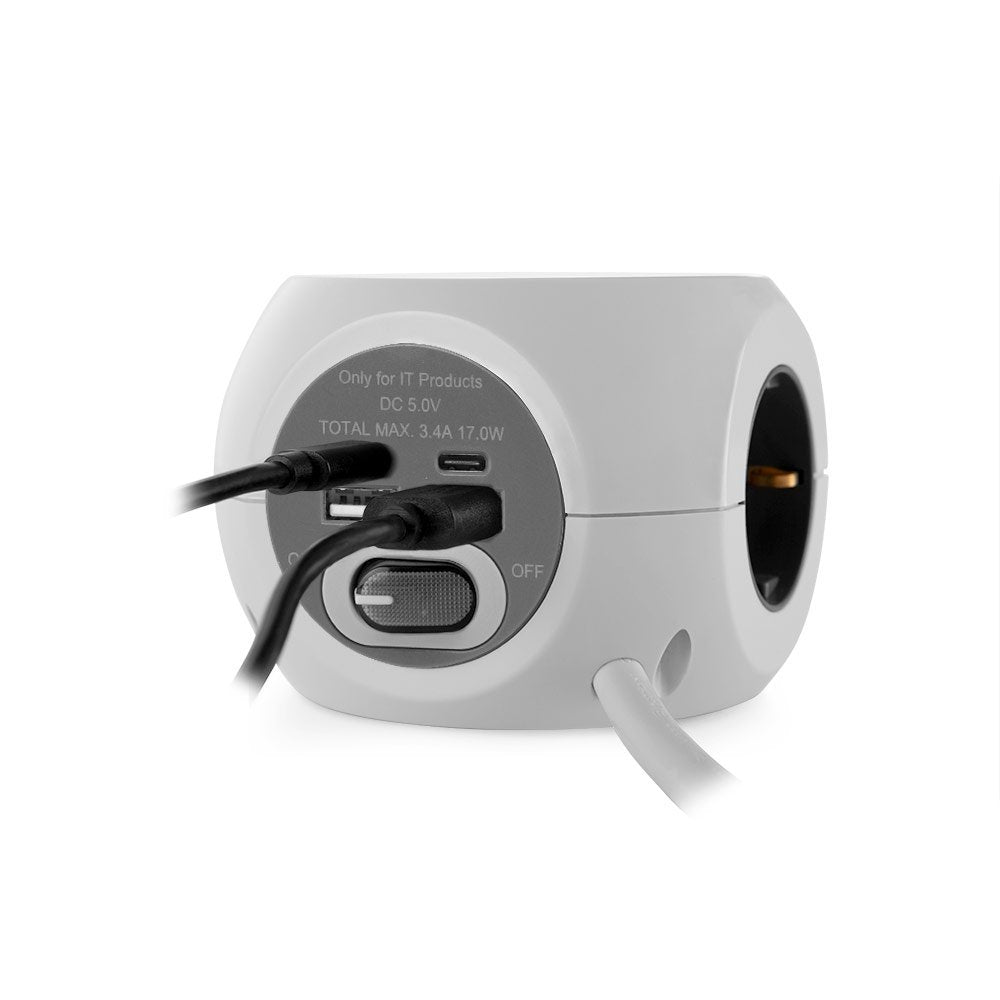 EAN 8435568403550 - Orbegozo EN 4500 cargador de dispositivo móvil Universal Gris, Blanco Corriente alterna Cargador inalámbr imagen 5