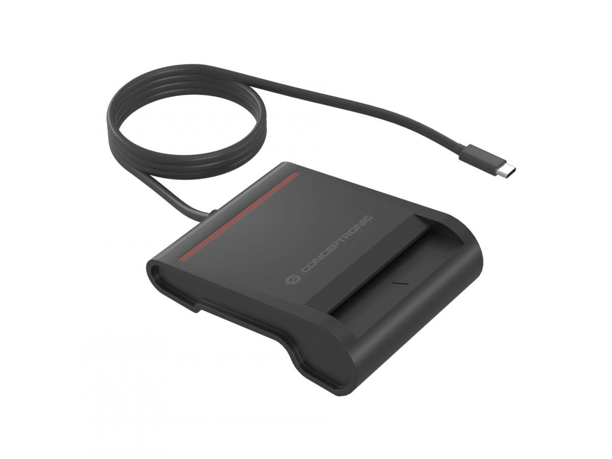 EAN 4015867235881 - Conceptronic SCR01BC lector de tarjeta inteligente Interior USB USB Tipo C Negro imagen 1