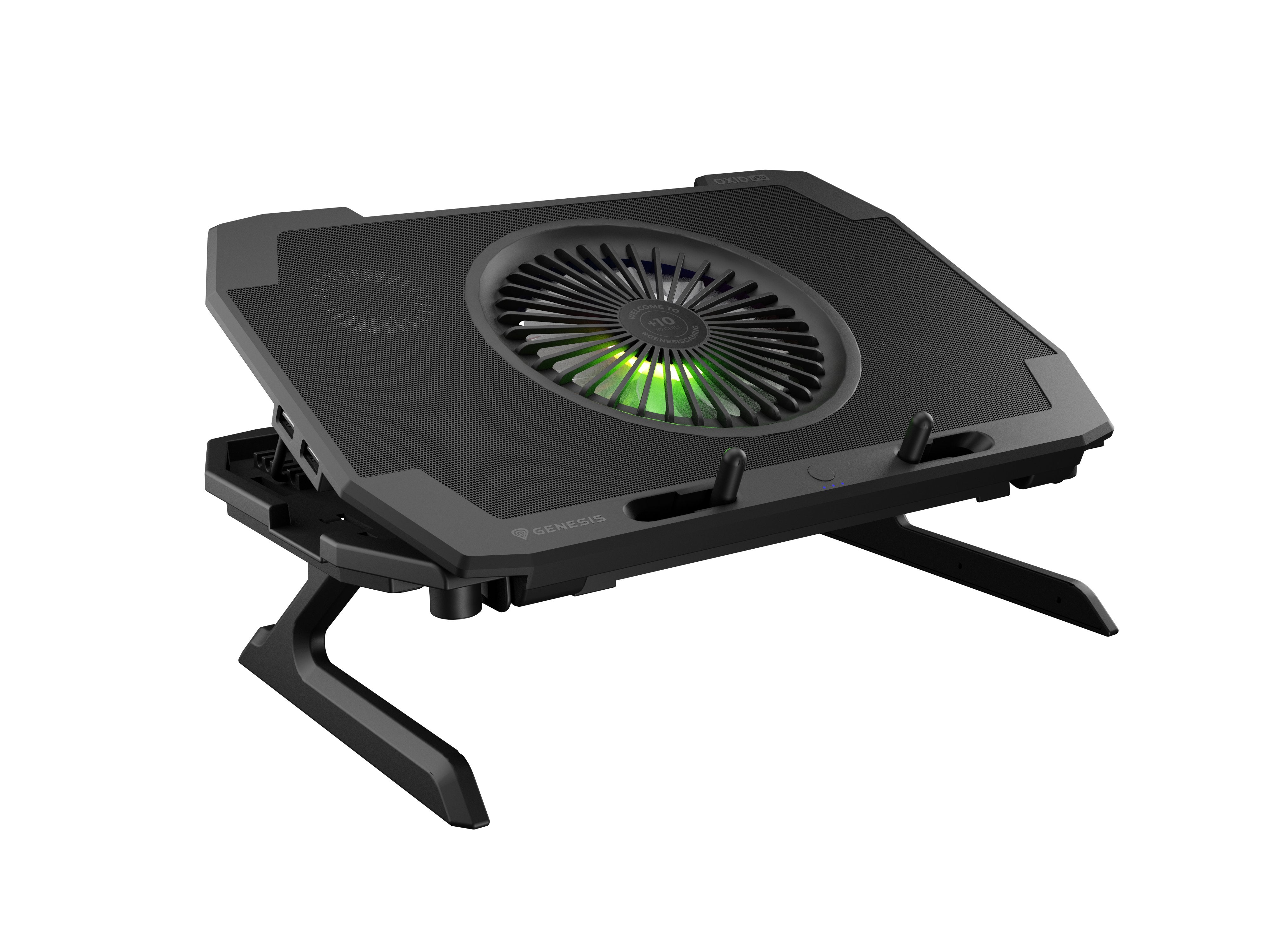 EAN 5901969432534 - GENESIS Oxid 850 almohadilla fría 43,9 cm (17.3") 2500 RPM Negro imagen 1