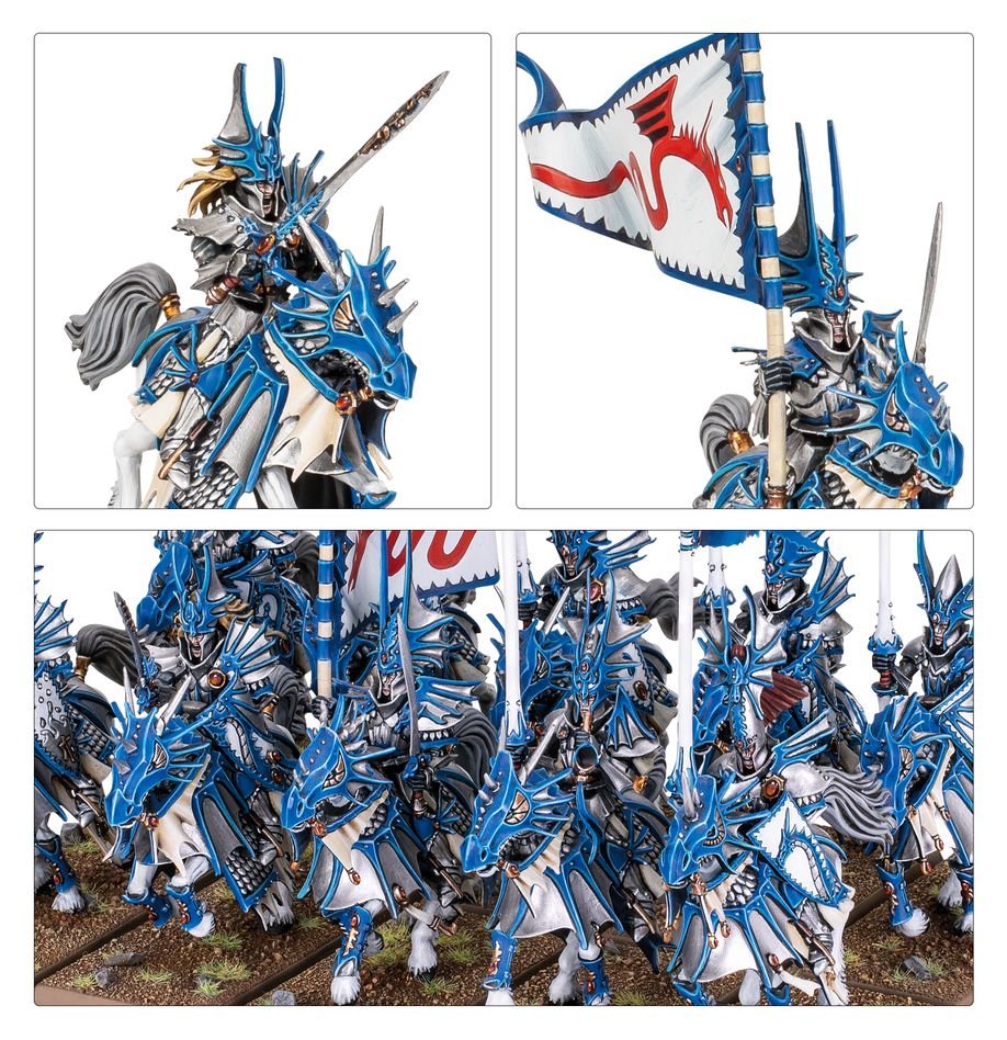 Warhammer Tow - Royaumes Des Hauts Elfes : Princes Dragons De Caledor