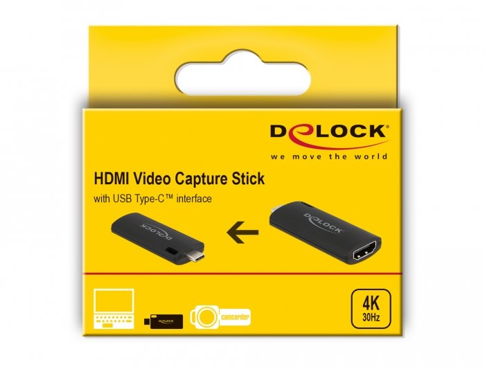 Delock Hdmi Video Capture Stick Usb Tipo-C