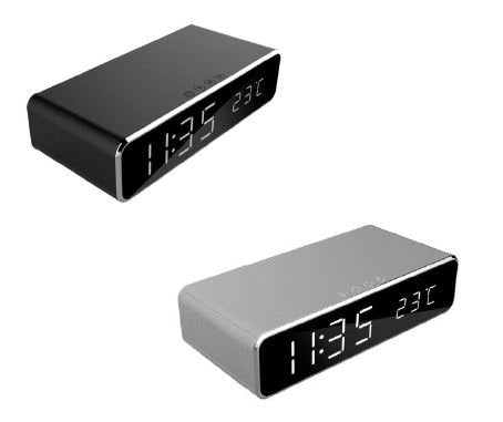 EAN 8716309107853 - Gembird DAC-WPC-01-S despertador Reloj despertador digital Plata imagen 2