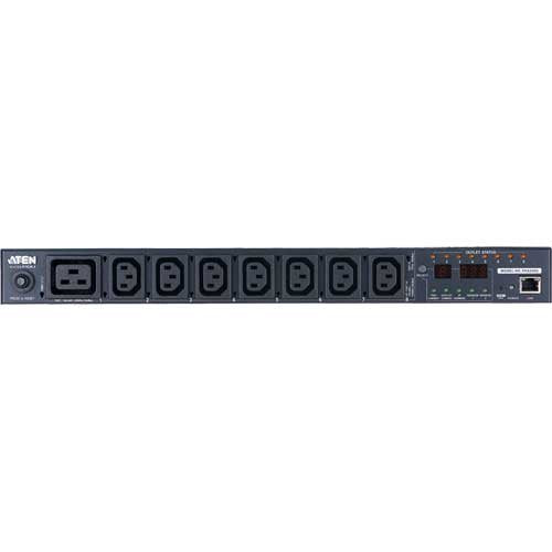 EAN 4710423777651 - ATEN PE6208G unidad de distribución de energía (PDU) 8 salidas AC 1U Negro imagen 2