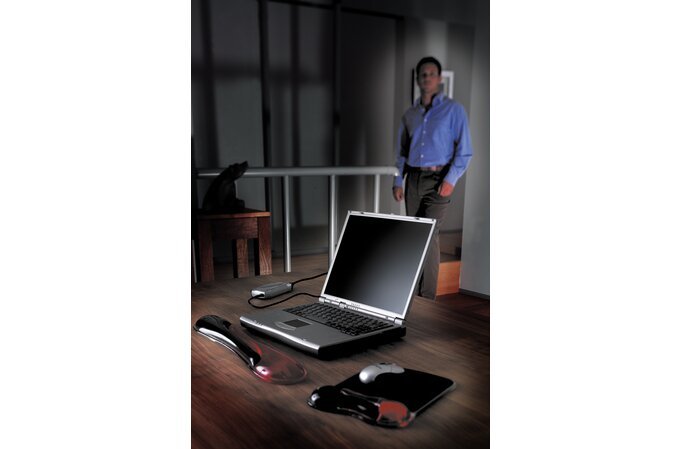 Kensington Reposamuñecas Gel Duo Ratón Rojo/Gris