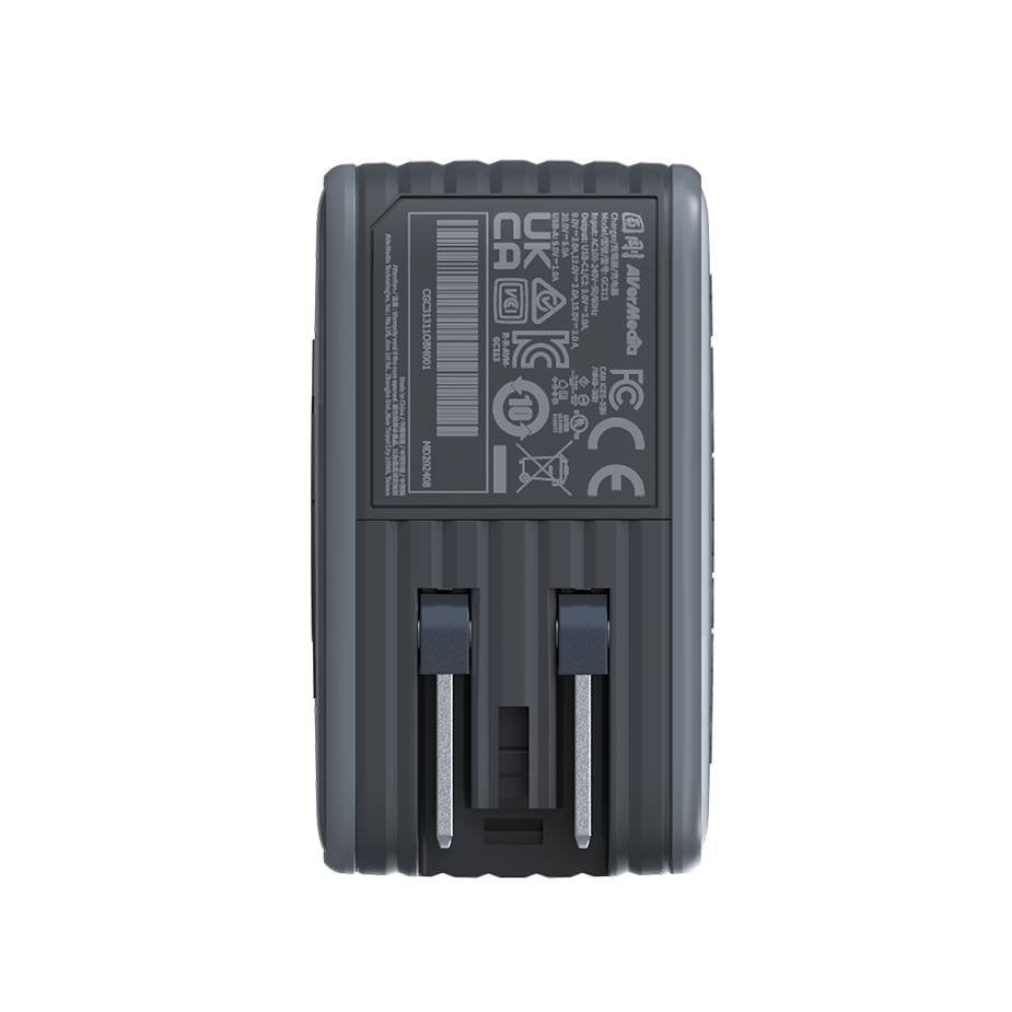 EAN 4711289503095 - AVerMedia GC313 Universal Negro Corriente alterna Carga rápida Interior imagen 2