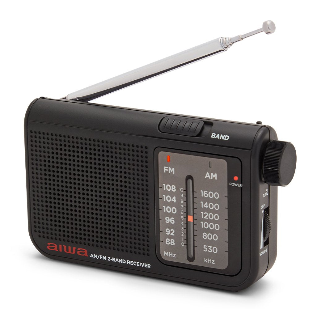 Radio Portátil Aiwa Rs-55bk Negra