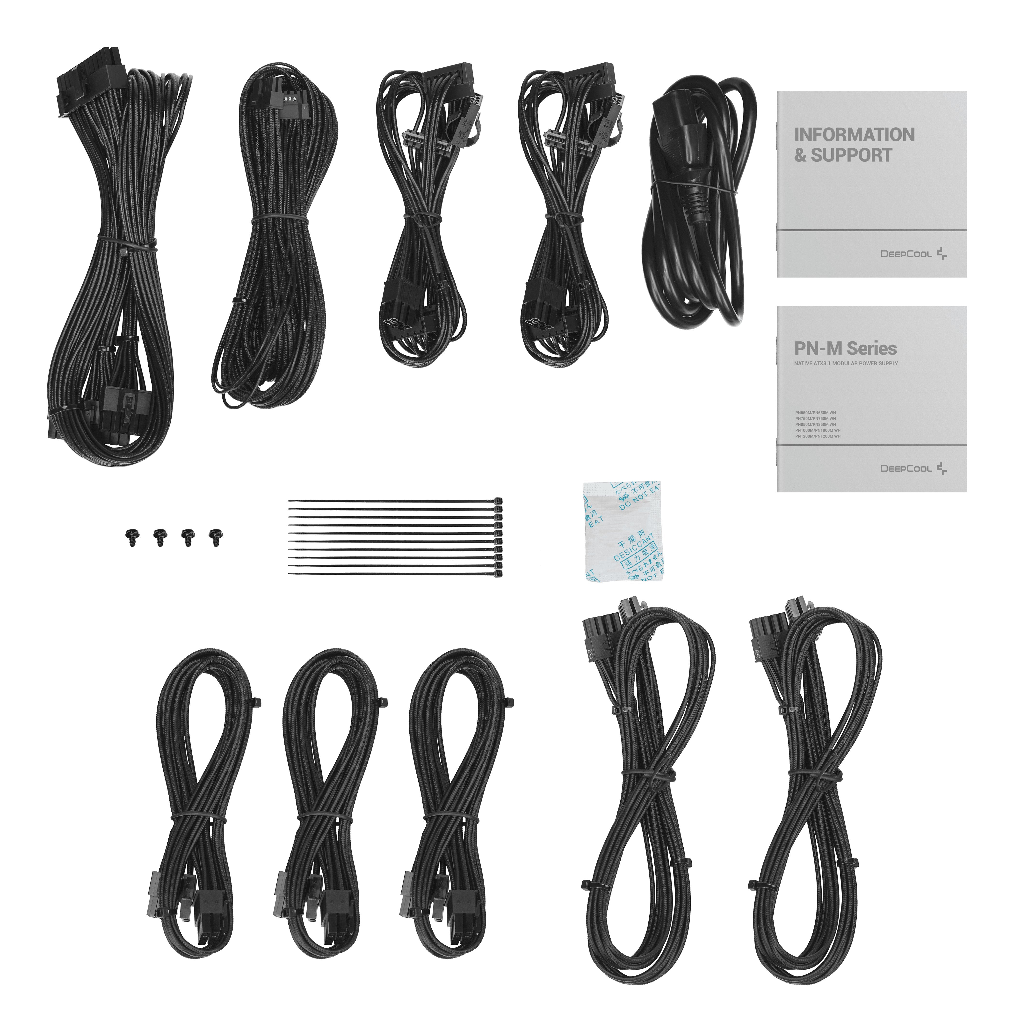 EAN 6933412741237 - Gamer Storm PN1000M unidad de fuente de alimentación 1000 W 20+4 pin ATX ATX Negro imagen 8