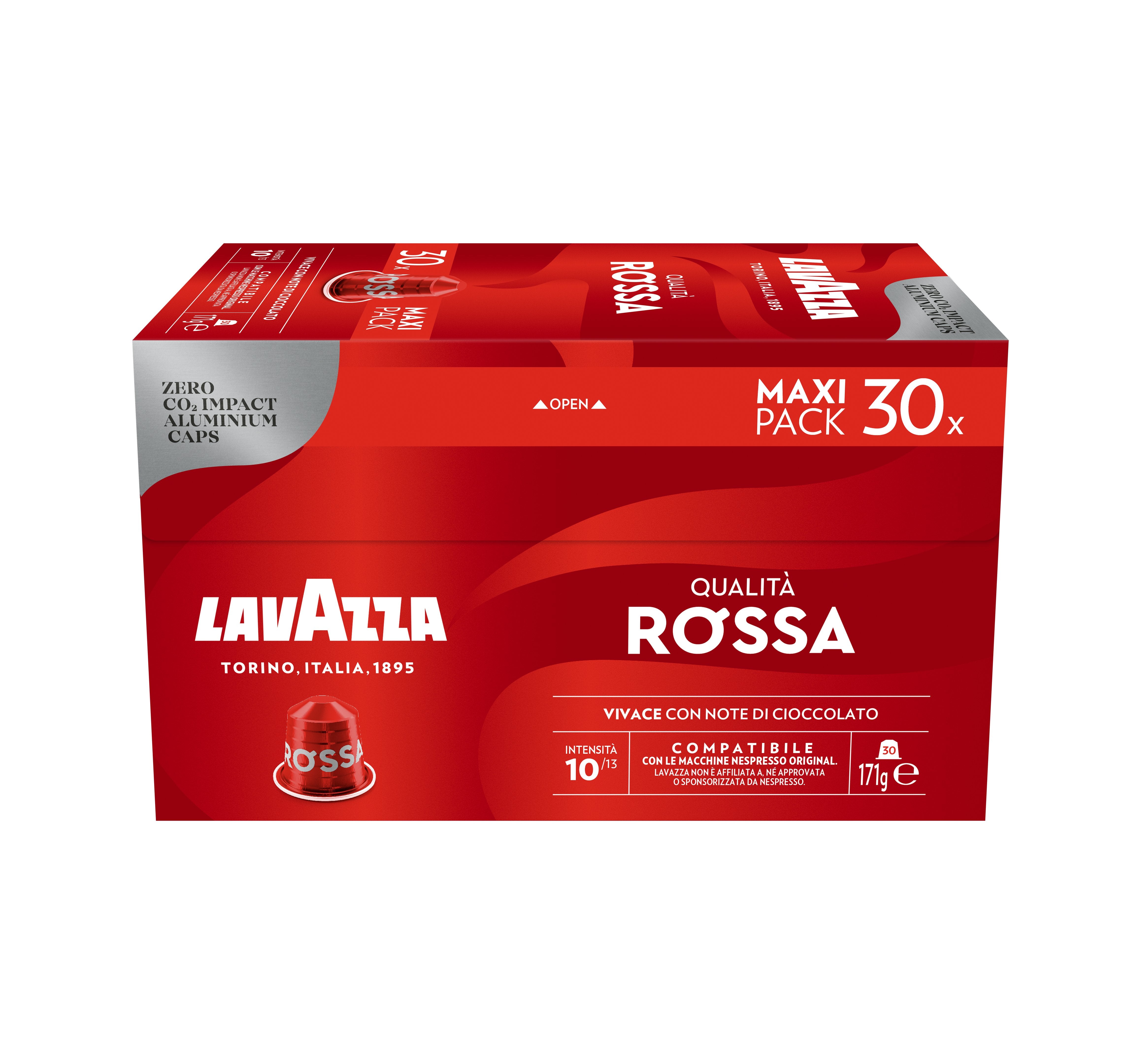 EAN 8000070053847 - Lavazza Qualità Rossa Cápsula de café Tueste medio 30 pieza(s) imagen 2
