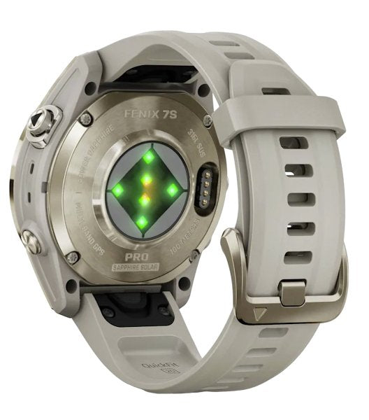 Garmin Fenix 7spro Sapphire Solar -42mm - Light Sand Soft Go