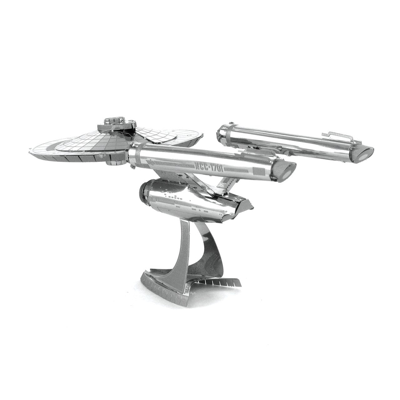 Maqueta 3d Metal Fascinations Star Trek Uss Enterprise Ncc-1701 Montaje Sin Pegamento Ni Soldadura