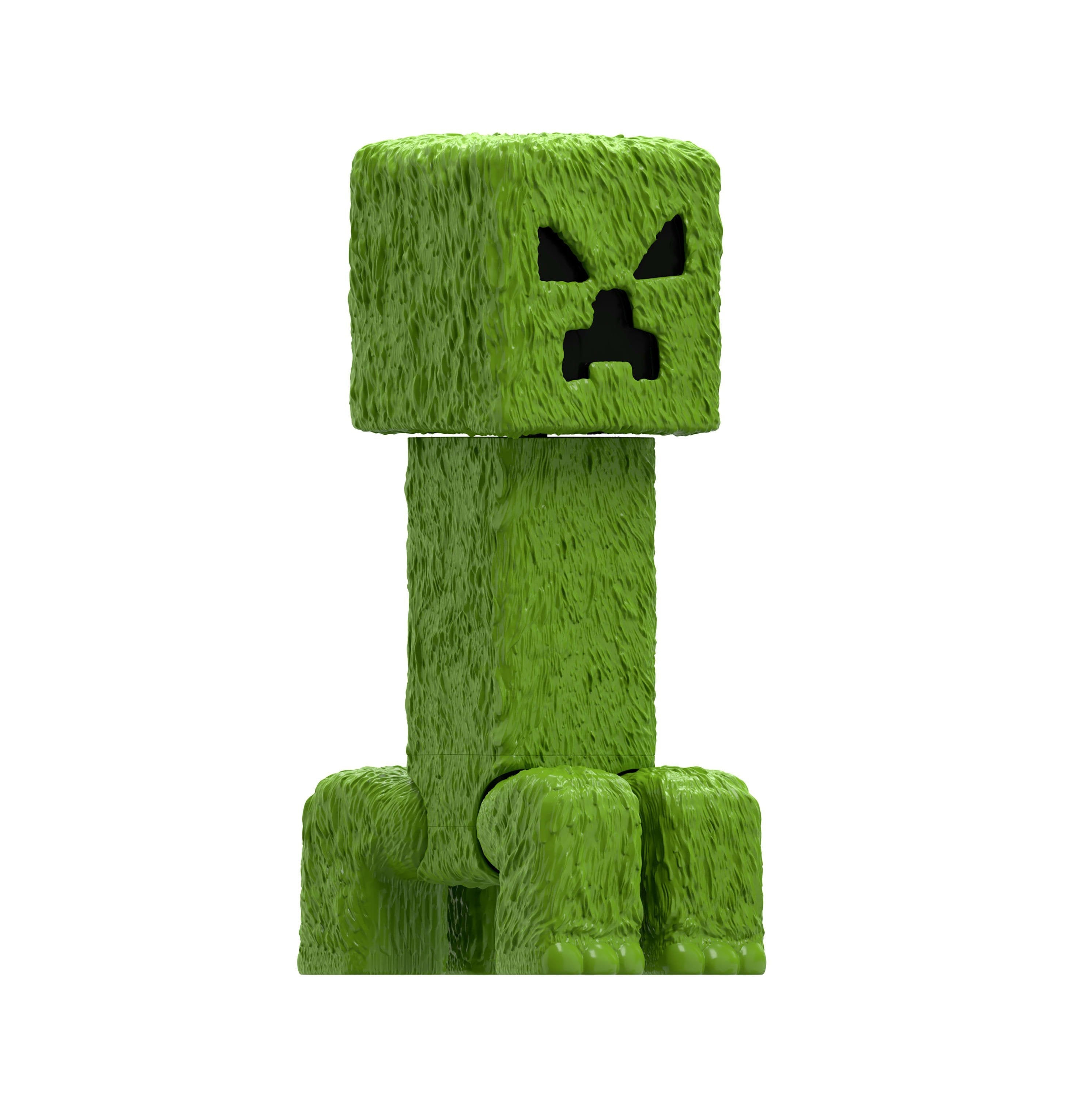 Mattel Minecraft Película Big Creeper Figura, Figura Del Juego 30 Cm Figura Colectiva Grande Jfr66