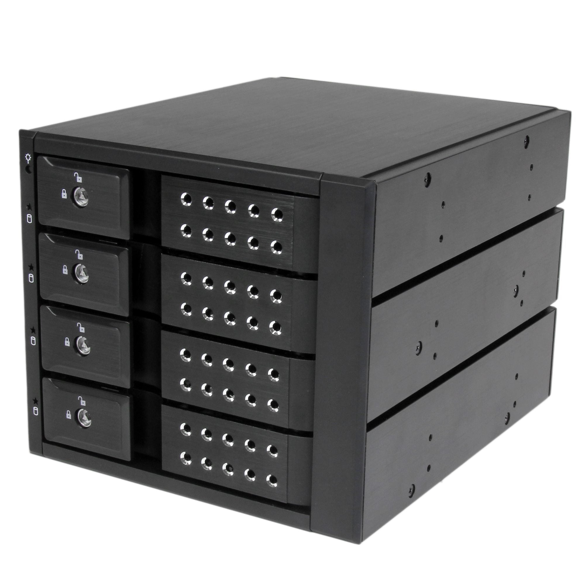 EAN 0065030859547 - StarTech.com HSB4SATSASBA panel bahía disco duro Negro imagen 1