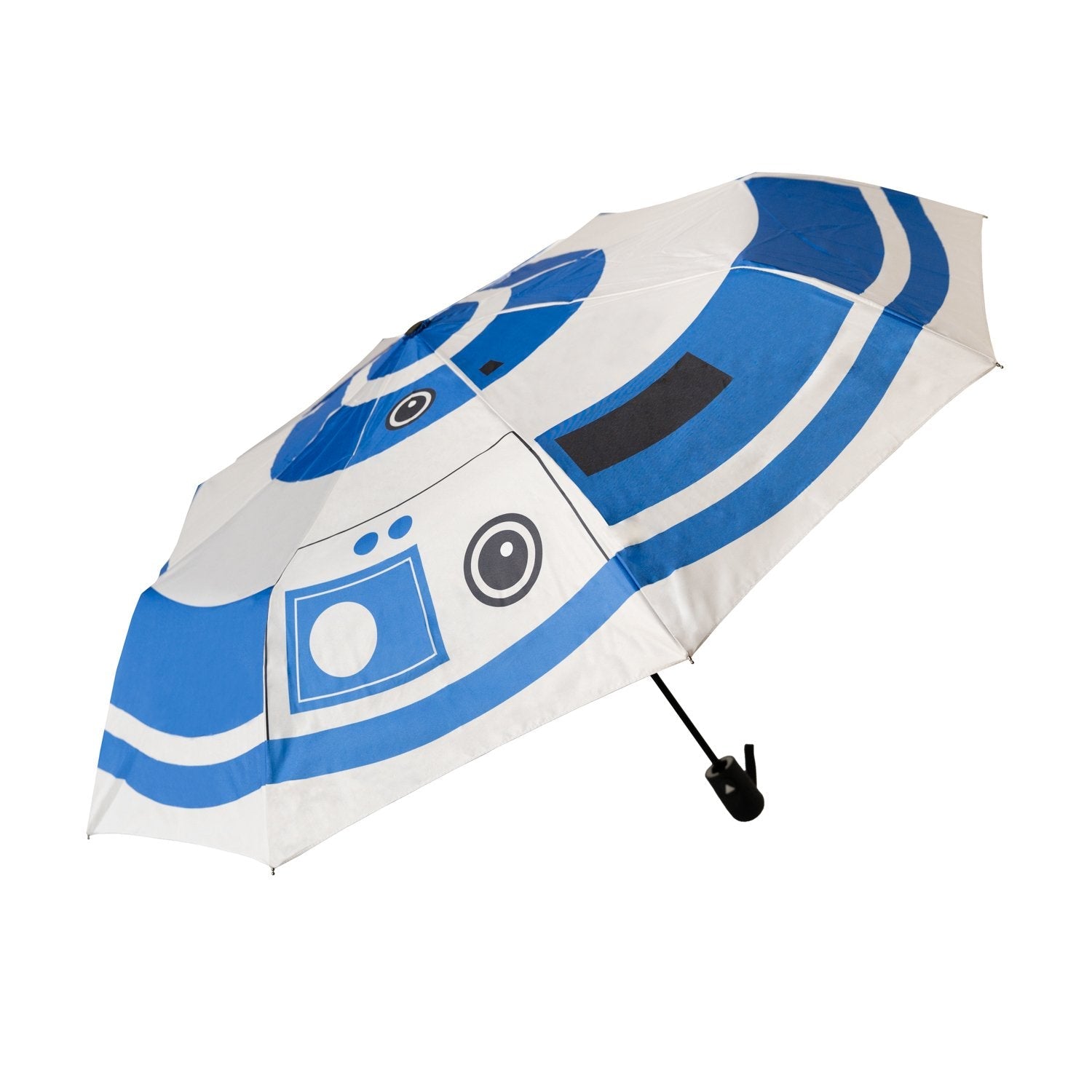 Paraguas Plegable Automatico R2d2 Star Wars
