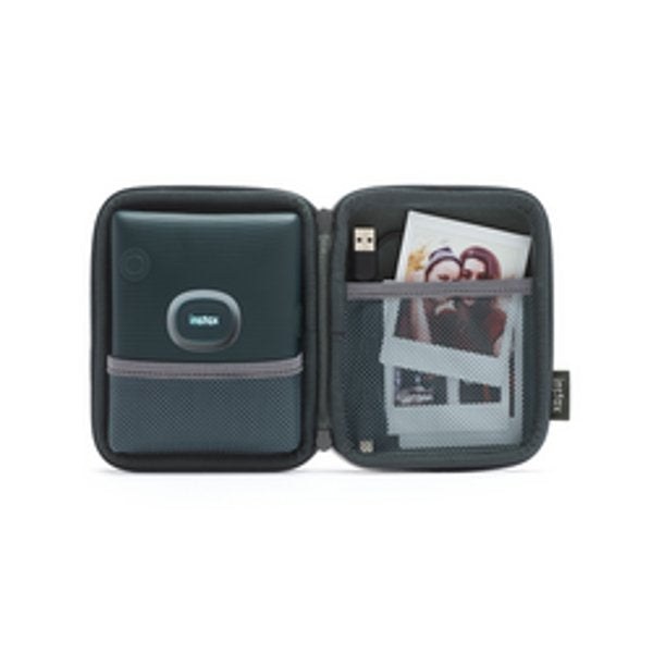 Estuche Para Impresora Fujifilm Instax Square Link Tejido Gris