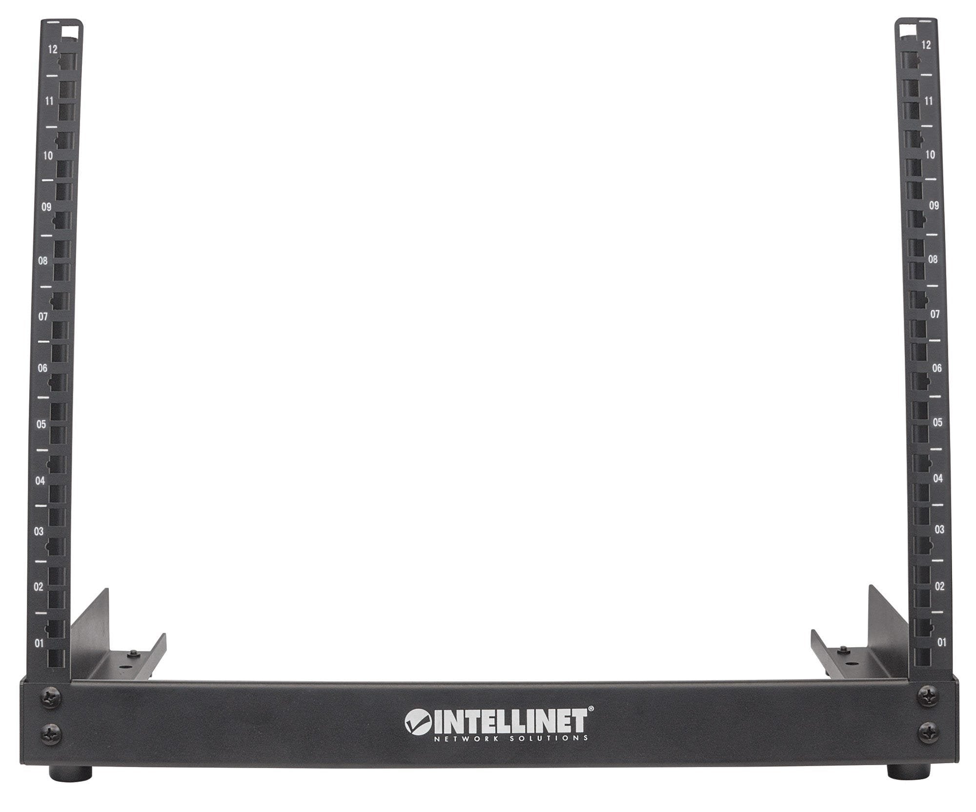 EAN 766623714747 - Intellinet 714747 armario rack 12U Rack o bastidor independiente Negro imagen 3
