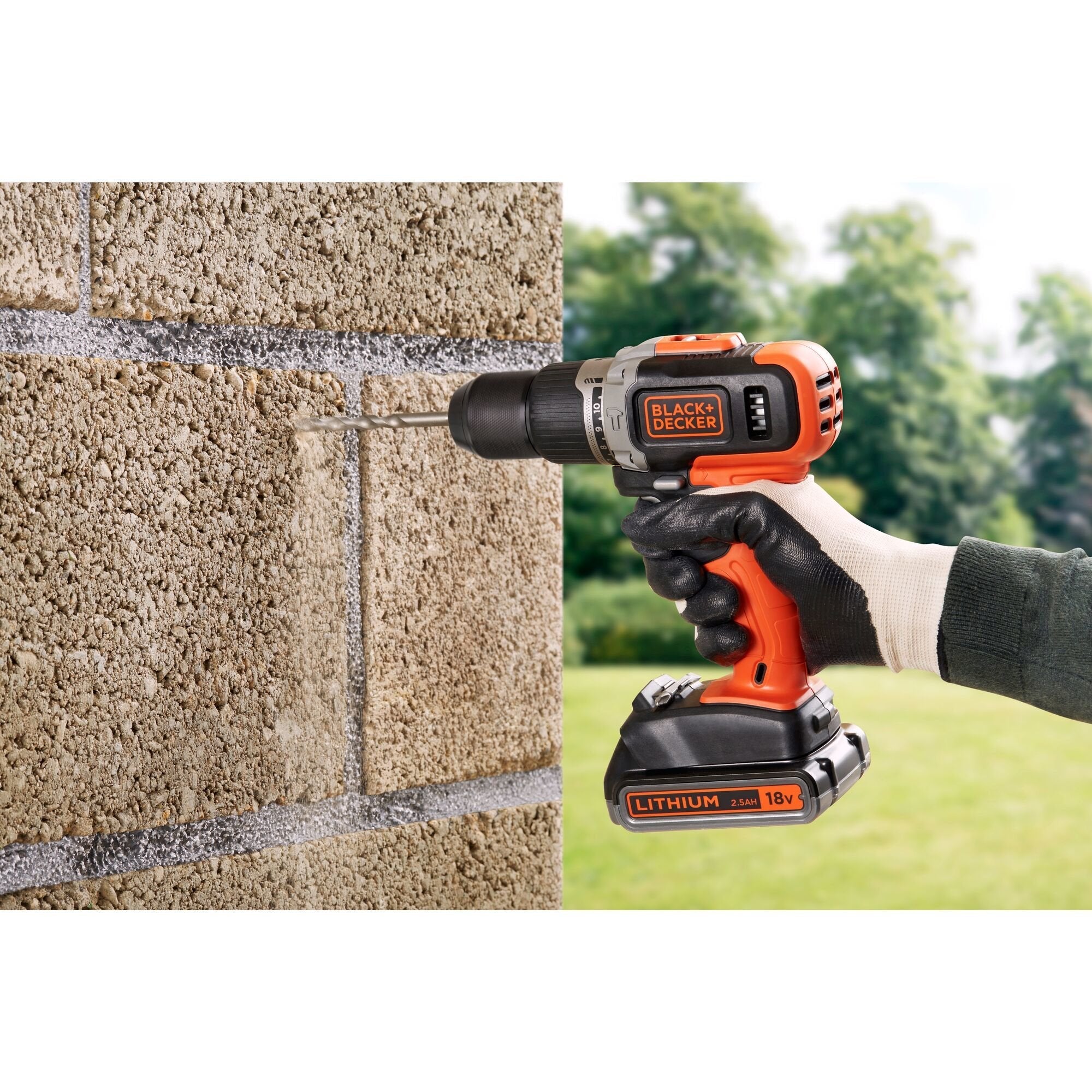 EAN 5035048709160 - Black & Decker BCD003MEM2K-QW taladro 1400 RPM Sin llave Negro, Naranja imagen 7
