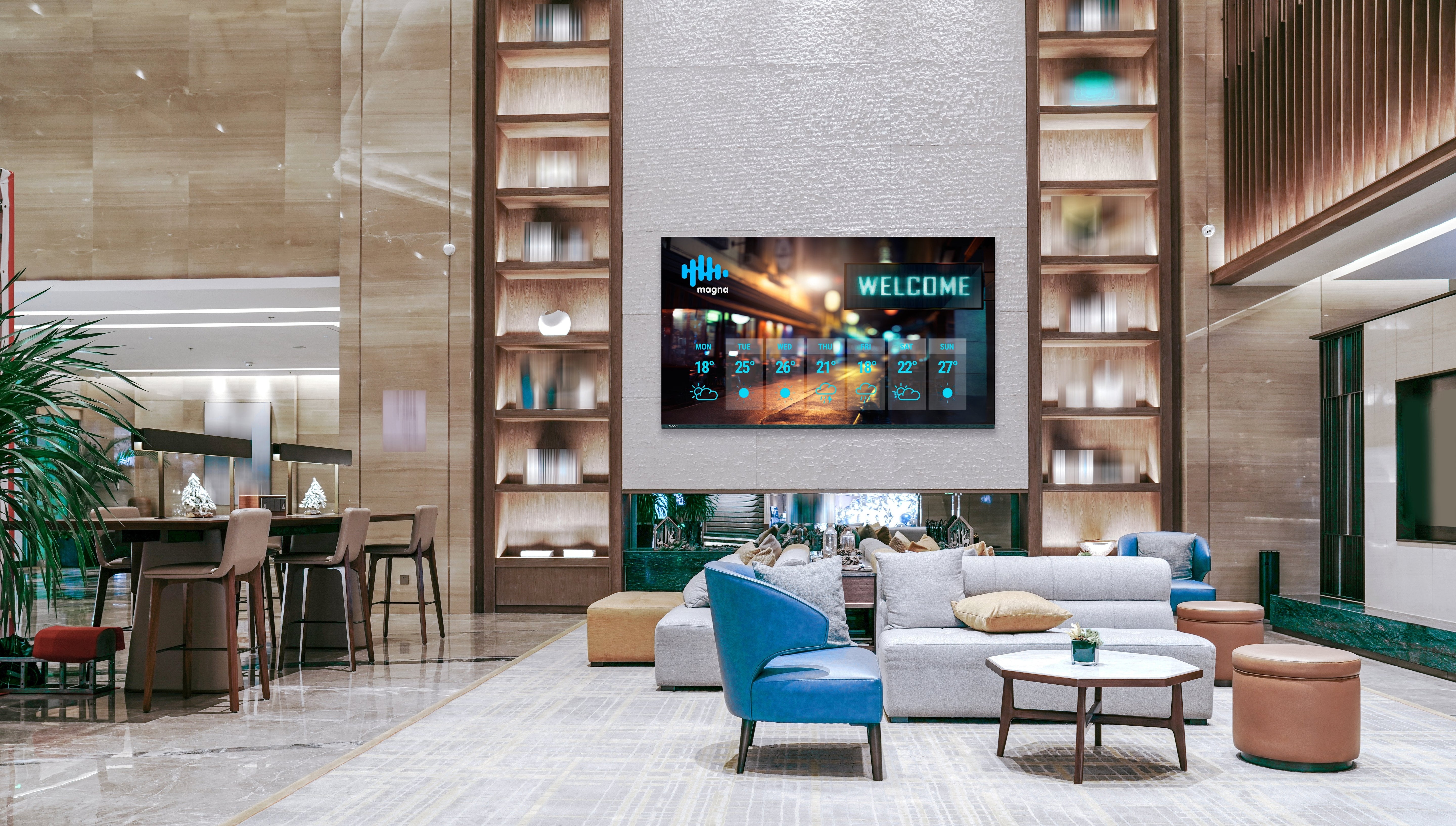 Avocor Avk-8510 Pantalla De Señalización 2,16 M (85") Led Wifi 450 Cd / M² 4k Ultra Hd Procesador Incorporado Android 16/7