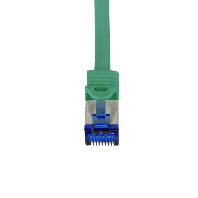 Logilink Cable De Red Ultraflex, Cat.6a, S Ftp, Verde, 2 M