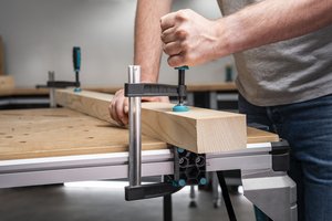 EAN 4006885305700 - wolfcraft GmbH 3057000 abrazadera Abrazadera en F 8 cm Negro, Verde imagen 2