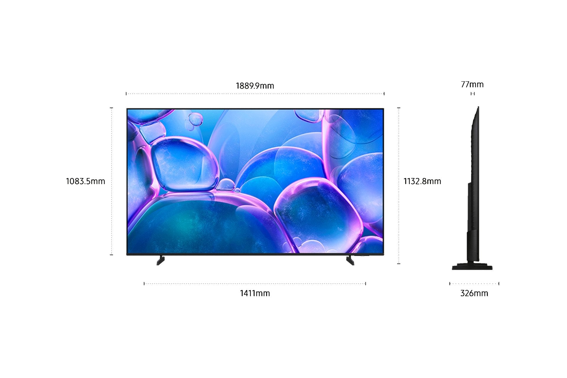 EAN 8806097251767 - Samsung TU85U7005FK 2,16 m (85") 4K Ultra HD Smart TV Wifi Negro imagen 6