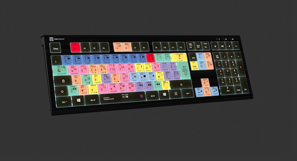 EAN 5707795018542 - Logickeyboard LKB-PPROCC-A2PC-FR teclado Ratón incluido Juego USB AZERTY Francés Negro imagen 5