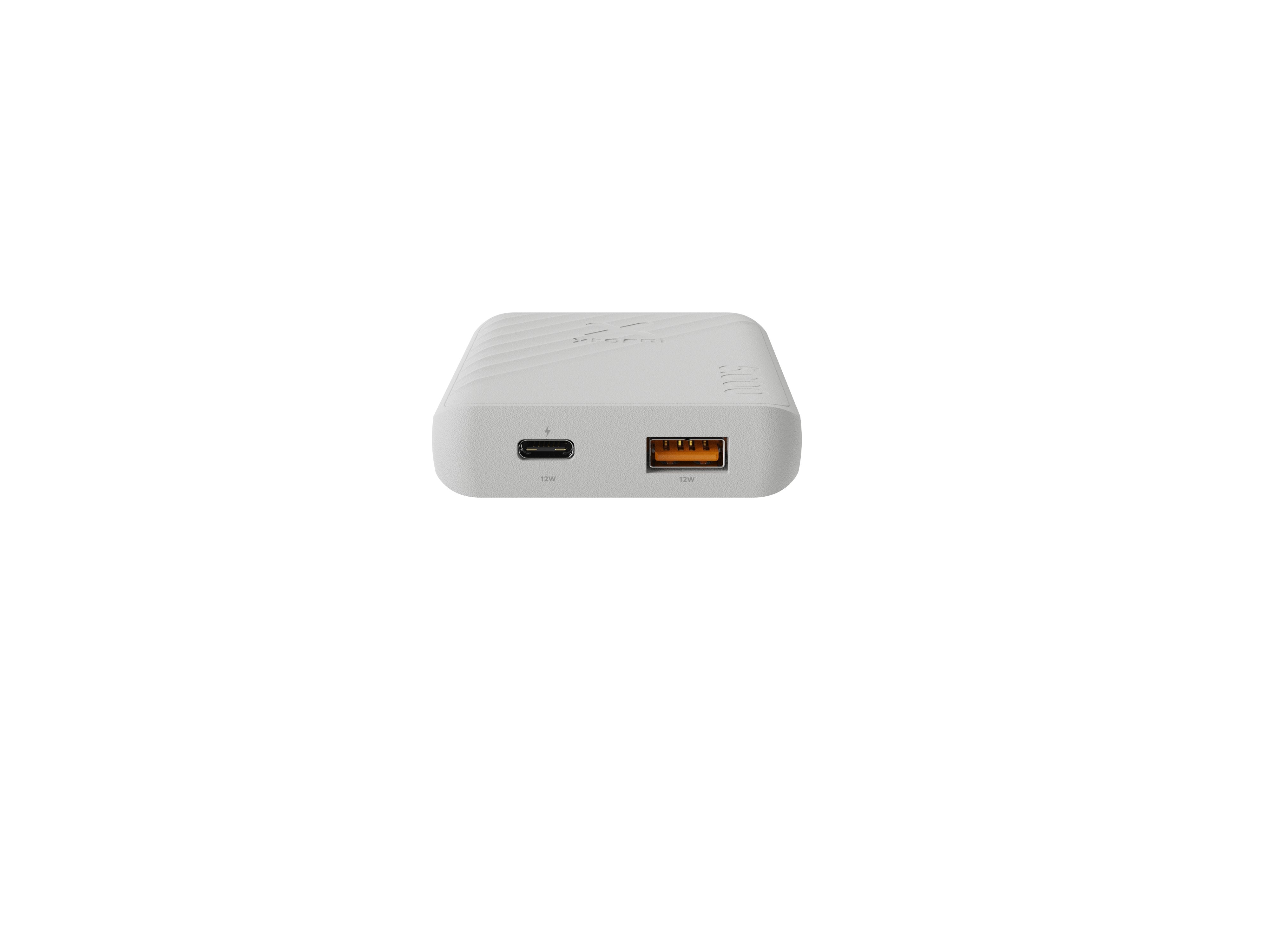 Power Bank Xg2050 Go2 12w 5000mah Blanco Ceniza Xtorm 12w/ 5000mah/ Carga Rápida/ Usb-C, Usb-A