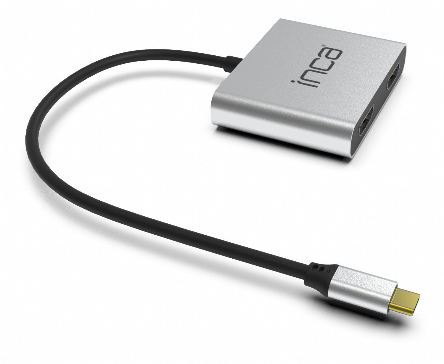 Inca Adaptador Itpc-4 Typ C > 2xhdmi 4k30hz,1xusb-A,1xusb-C