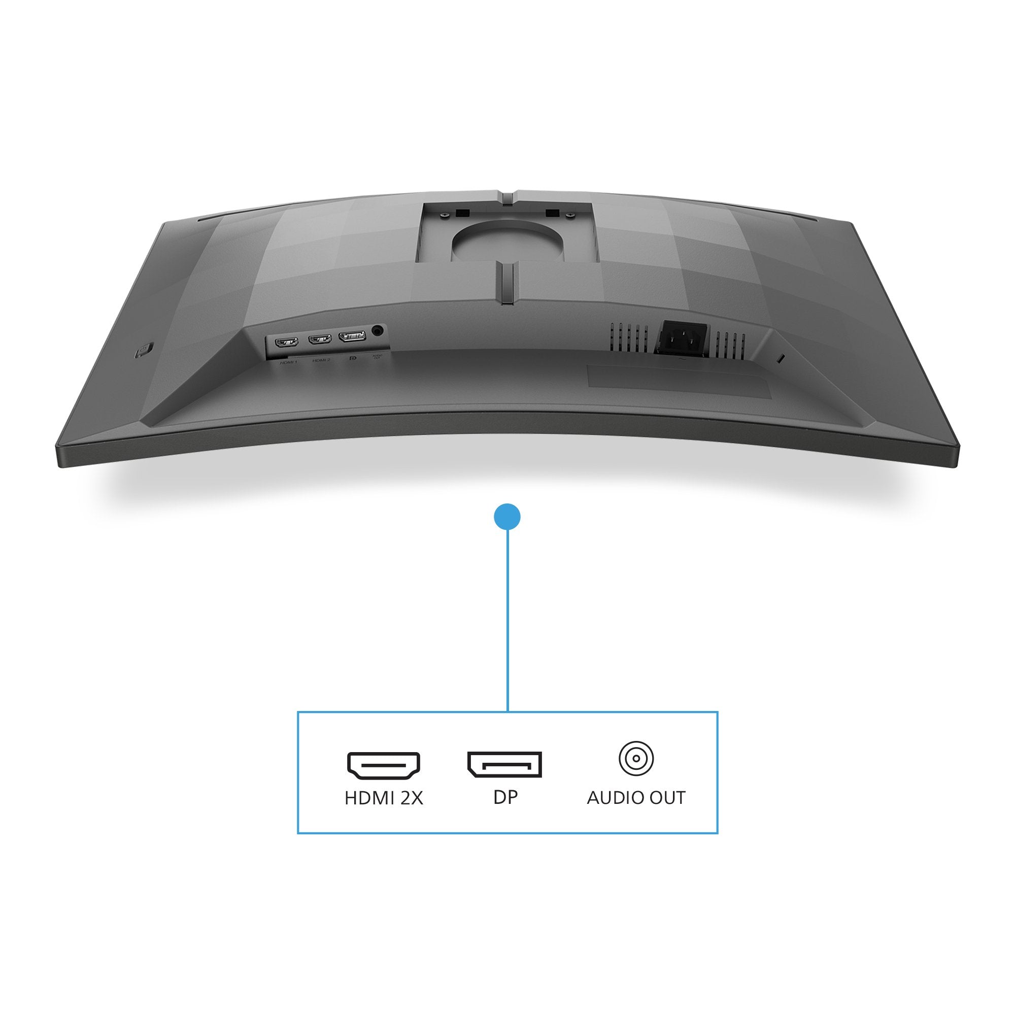 Philips 27m2c5200w 27" 2560x1440 16:9 Hdmi Negro Grey