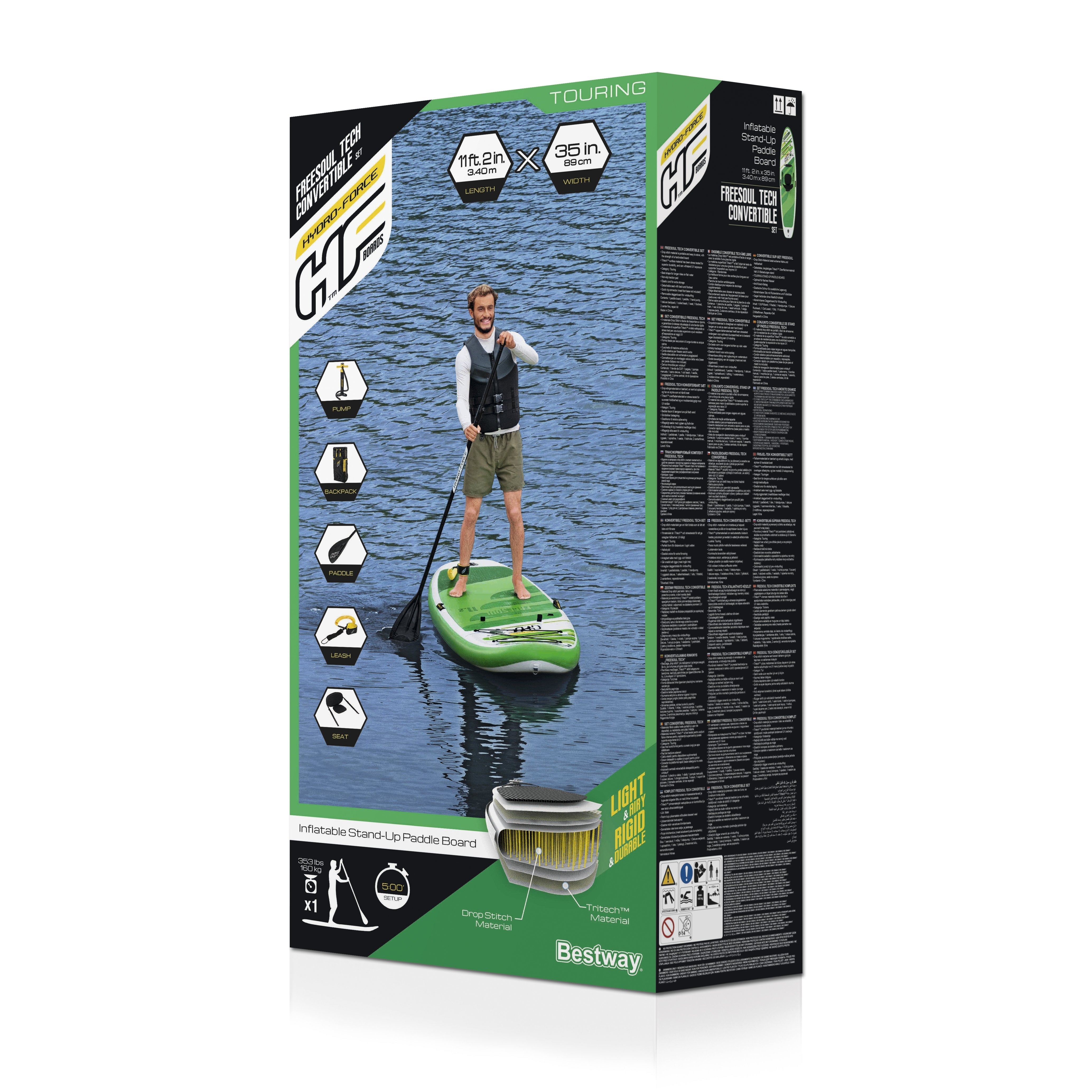 EAN 6942138952780 - Bestway 65310 tabla de surf Tabla de stand up paddle (SUP) imagen 42