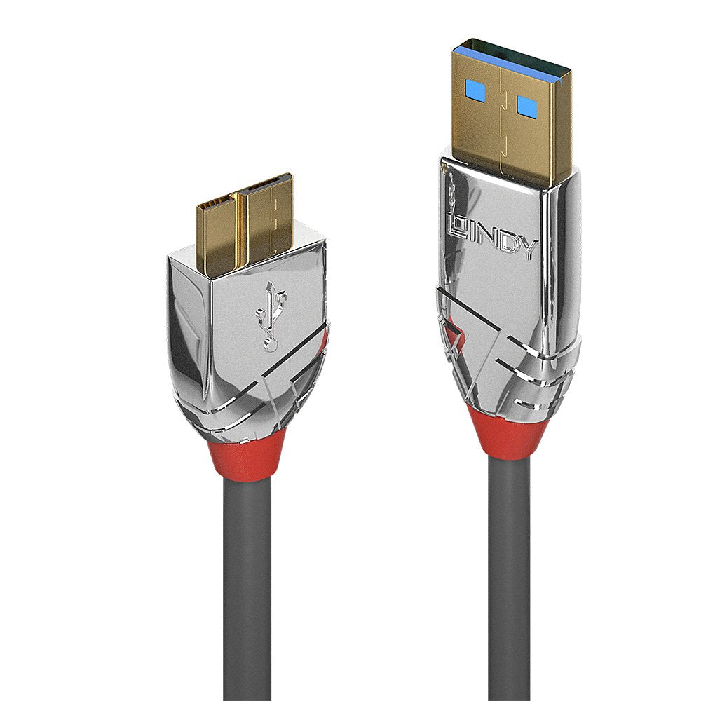 Lindy Usb 3.0 Cable Typ A/Micro-B Cromo Line M/M 3m