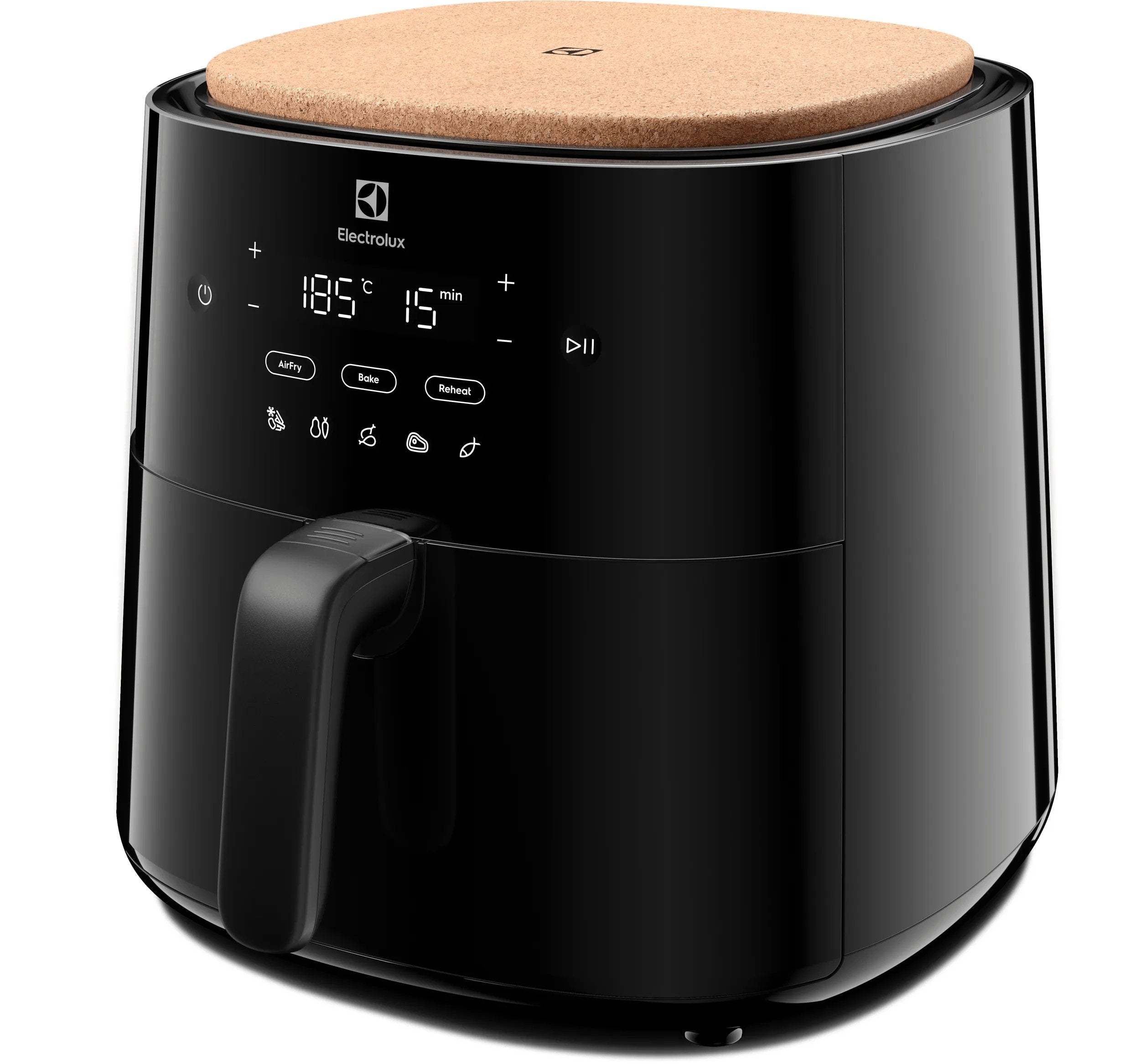 EAN 7333394032580 - Electrolux EAF5B Sencillo 5 L Independiente 1500 W Freidora de aire caliente Negro imagen 2