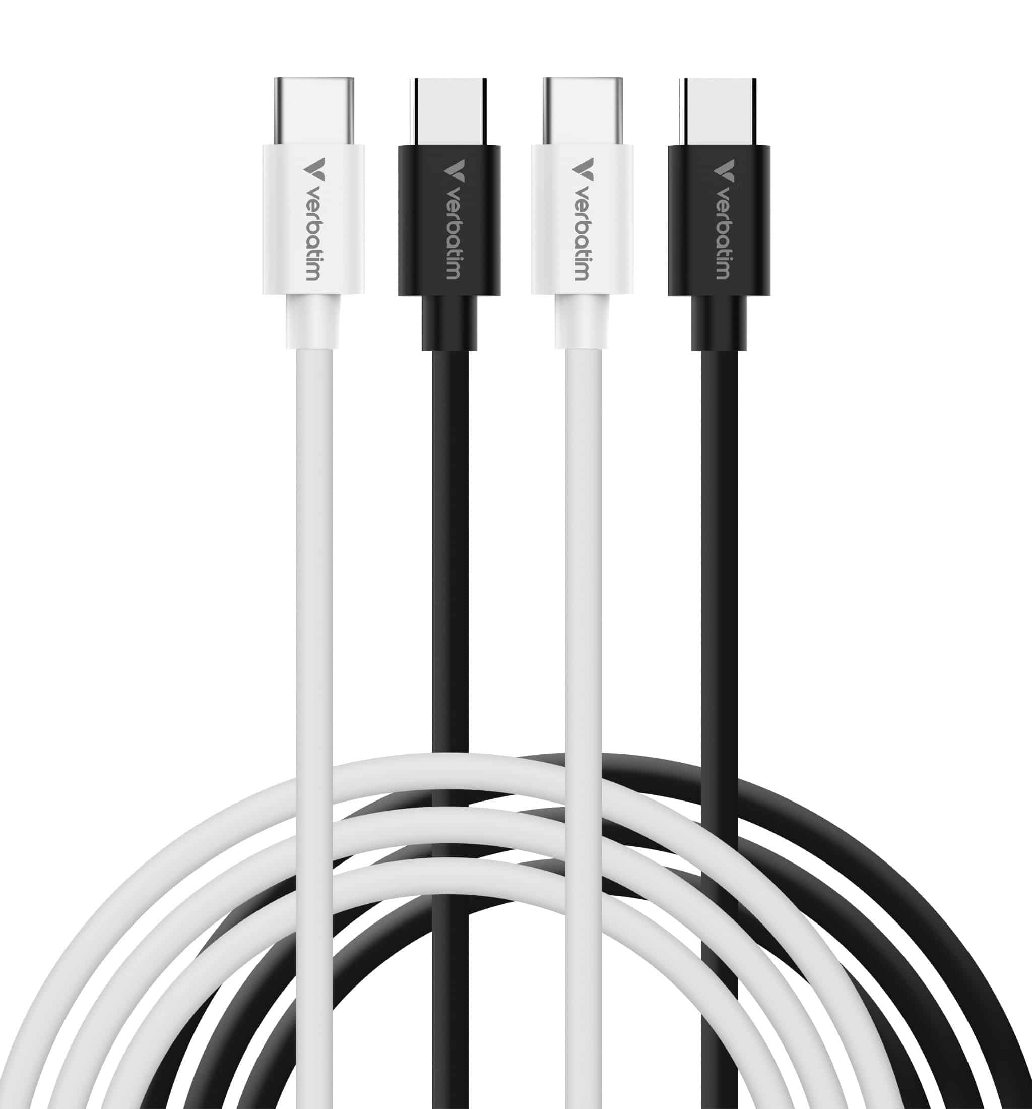 Verbatim Usb-Kabel Essentials, 2pack, Usb 2.0, Usb-C/Usb-C