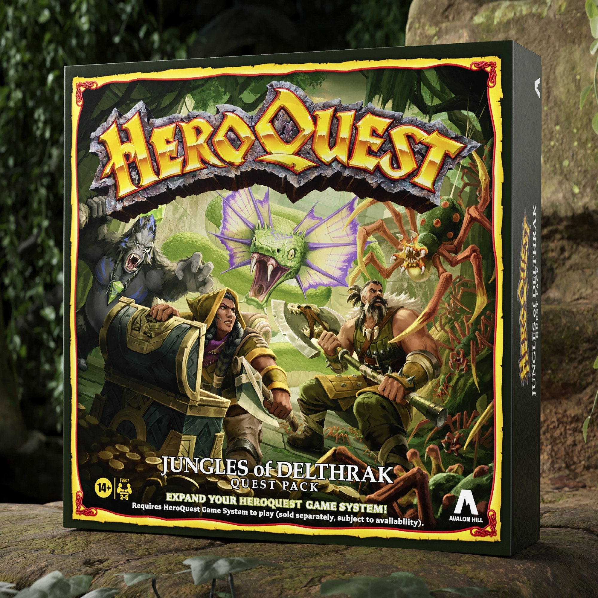 Expansion Juego De Mesa Selvas De Delthark Heroquest Ingles