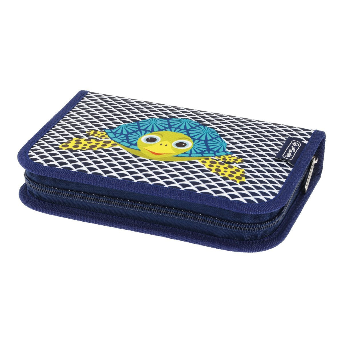 Herlitz 50038268 Caja De Lápices Estuche Suave Poliéster Azul