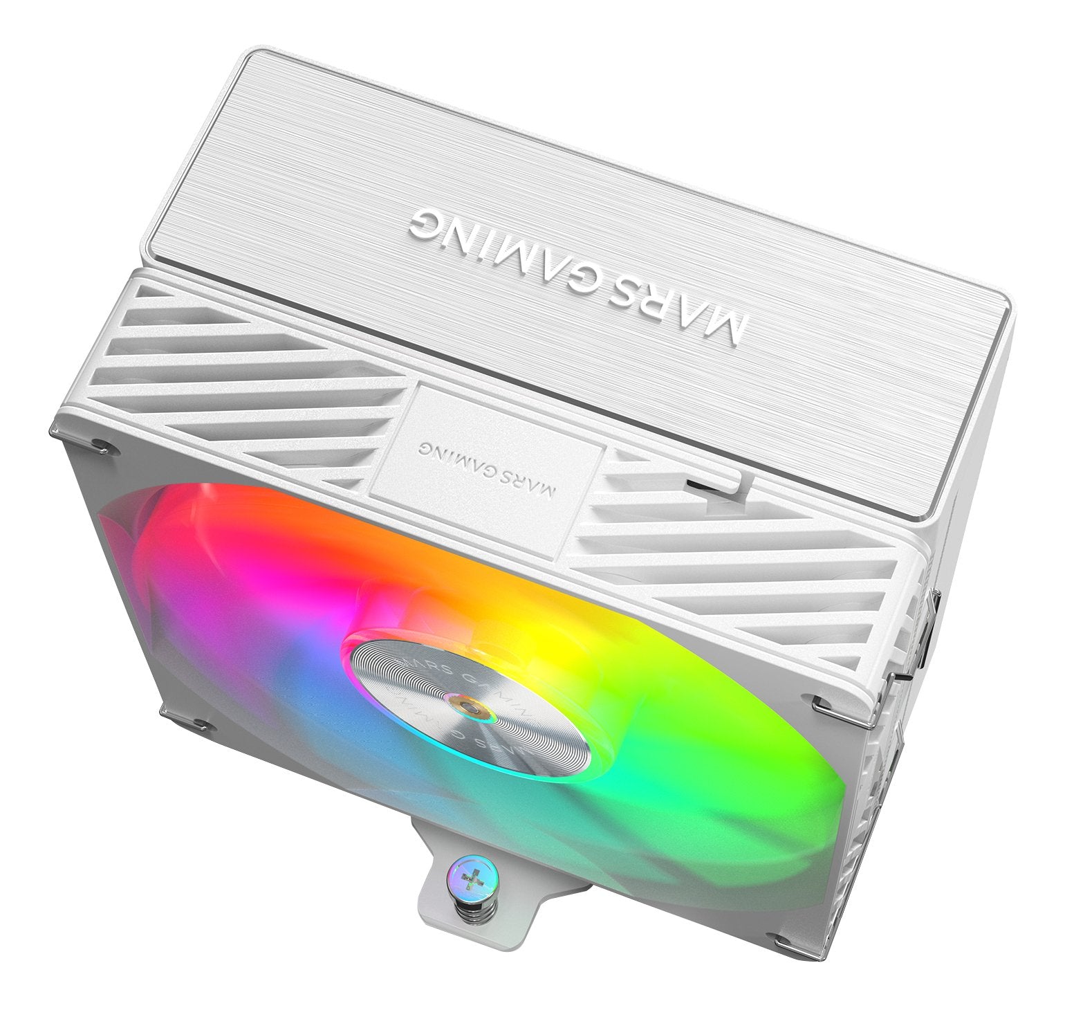 Ventilador Con Disipador Mars Gaming Mcpu-X5argb 12cm Blanco