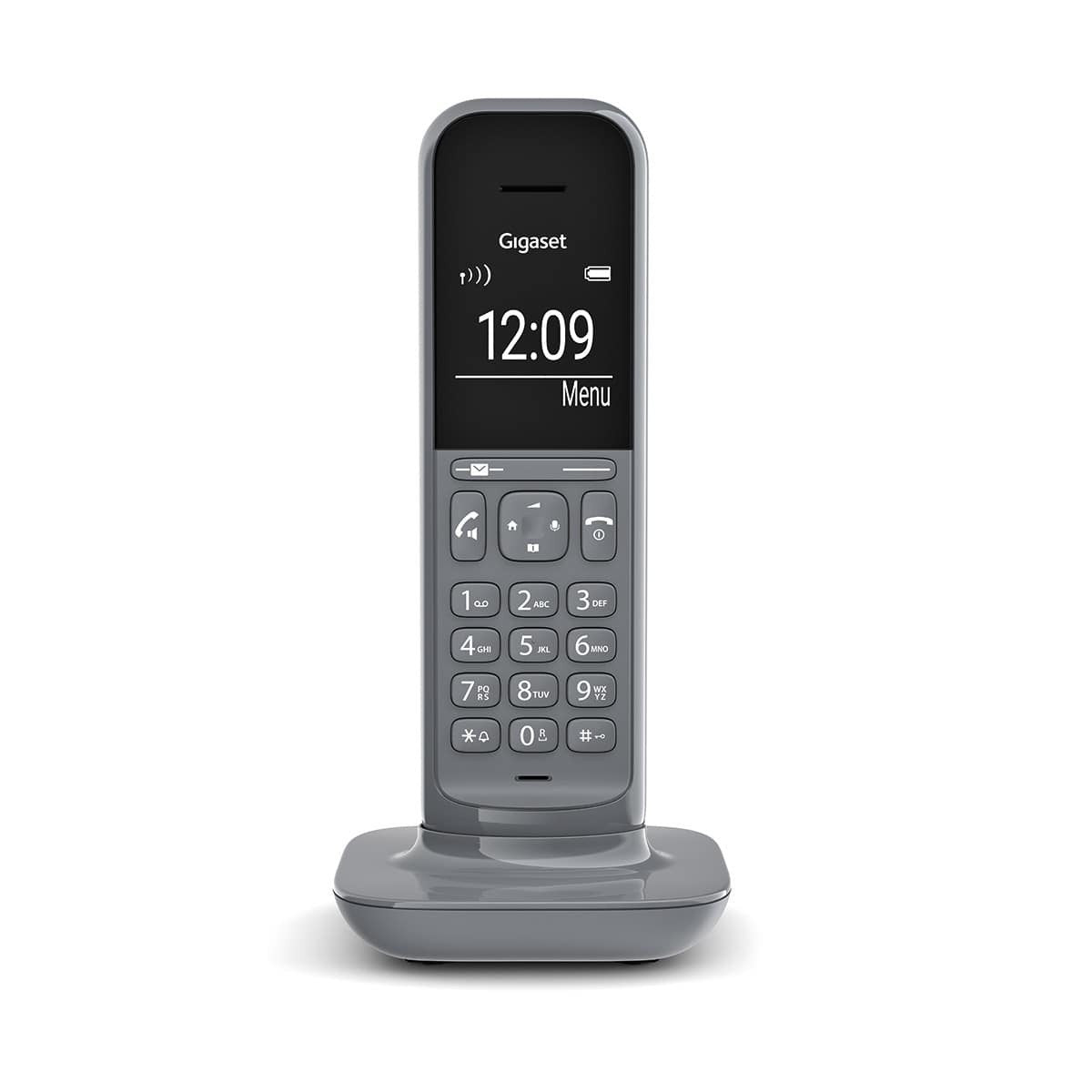 Telefono Fijo Inalambrico Gigaset Cl390 Duo Gris
