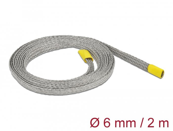 Geflechtschlauch Zur Emv Abschirmung Dehnbar 2 M X 6 Mm