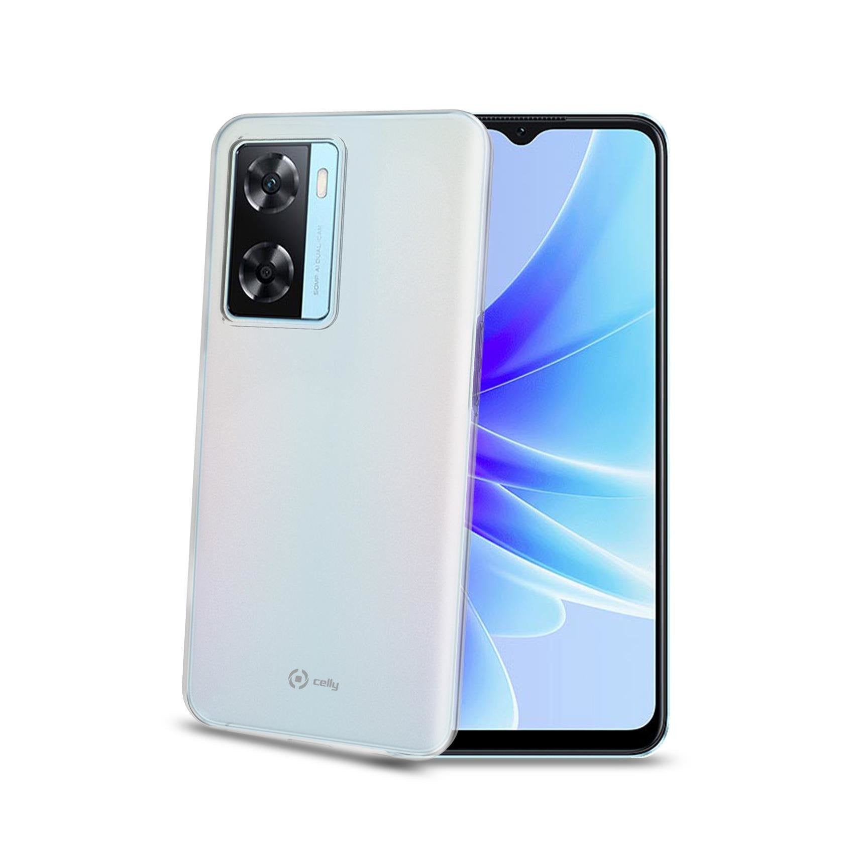 Celly Gelskin Funda Para Oppo A57s,A57 4g,A77 5g (6.56") Transparente