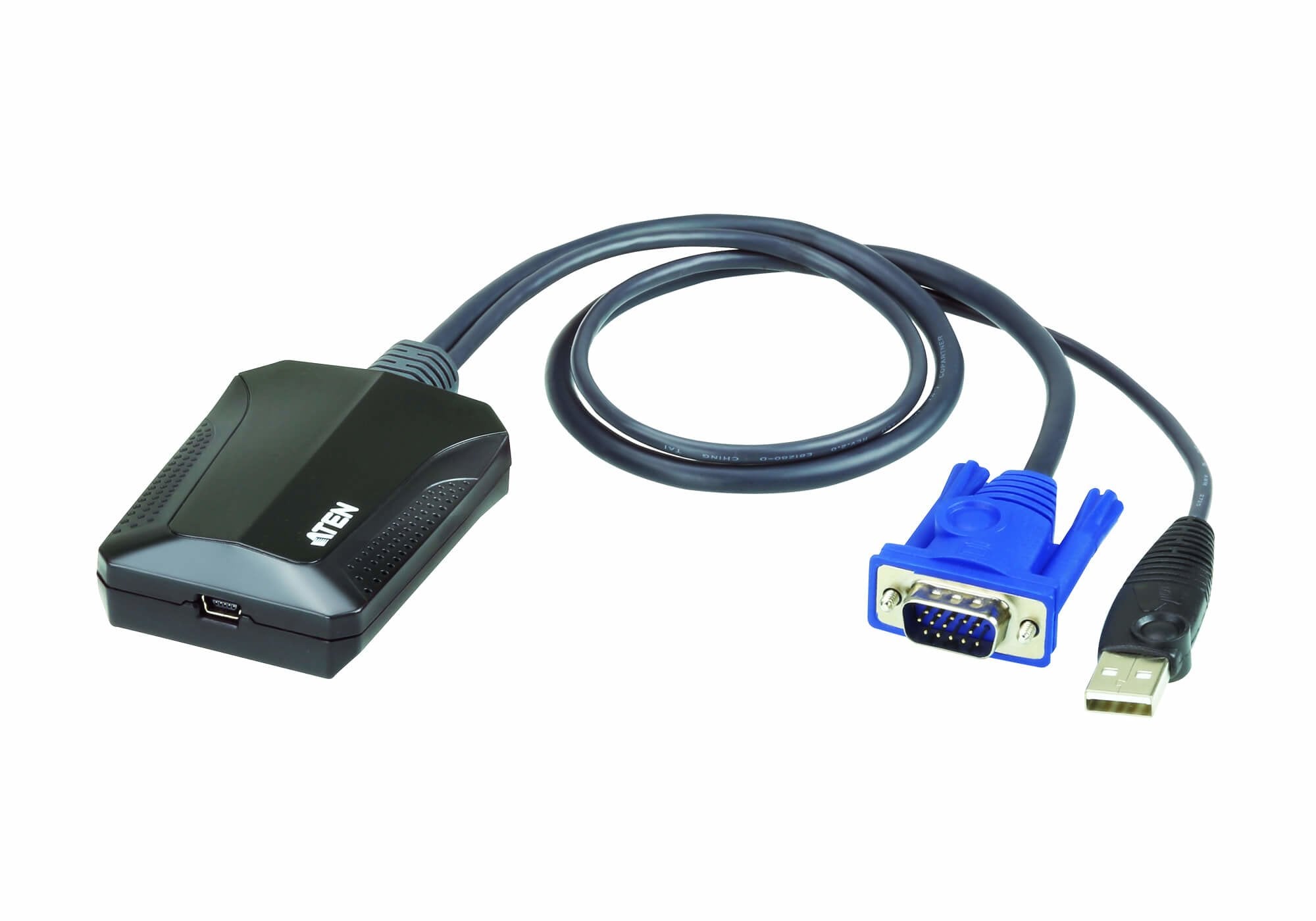 Aten Cv211cp-At Interruptor Kvm Negro