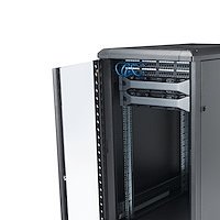 EAN 0065030820752 - StarTech.com RK2236BKF armario rack Rack o bastidor independiente Negro imagen 8