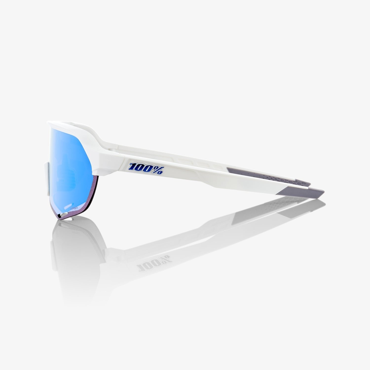 100% S2 - Hiper Mirror Lens Matte White