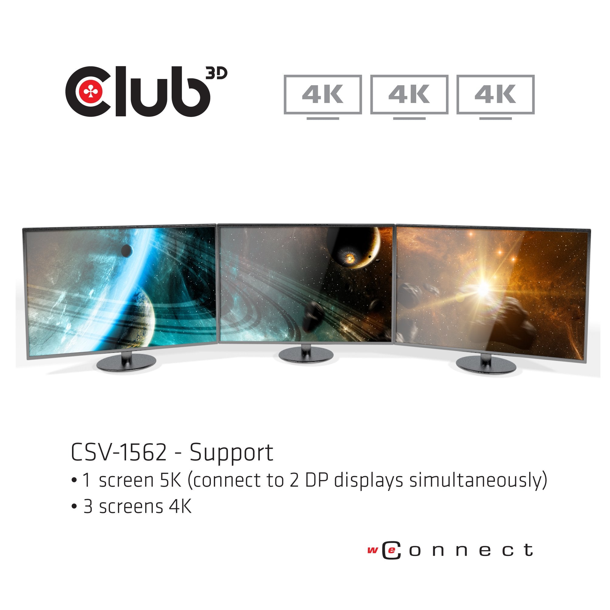 EAN 8719214471293 - CLUB3D CSV-1562 base para portátil y replicador de puertos Acoplamiento USB 3.2 Gen 1 (3.1 Gen 1) Type-C imagen 11