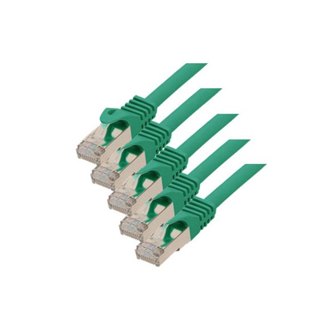EAN 4017538062222 - S/CONN RJ45-RJ45, m-m, 3m cable de red Verde Cat7 S/FTP (S-STP) imagen 1
