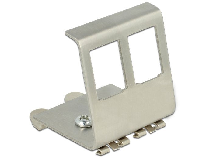 Delock 86255 Accesorio Para Panel De Conexiones, Módulo Keystone Metálico, Metal
