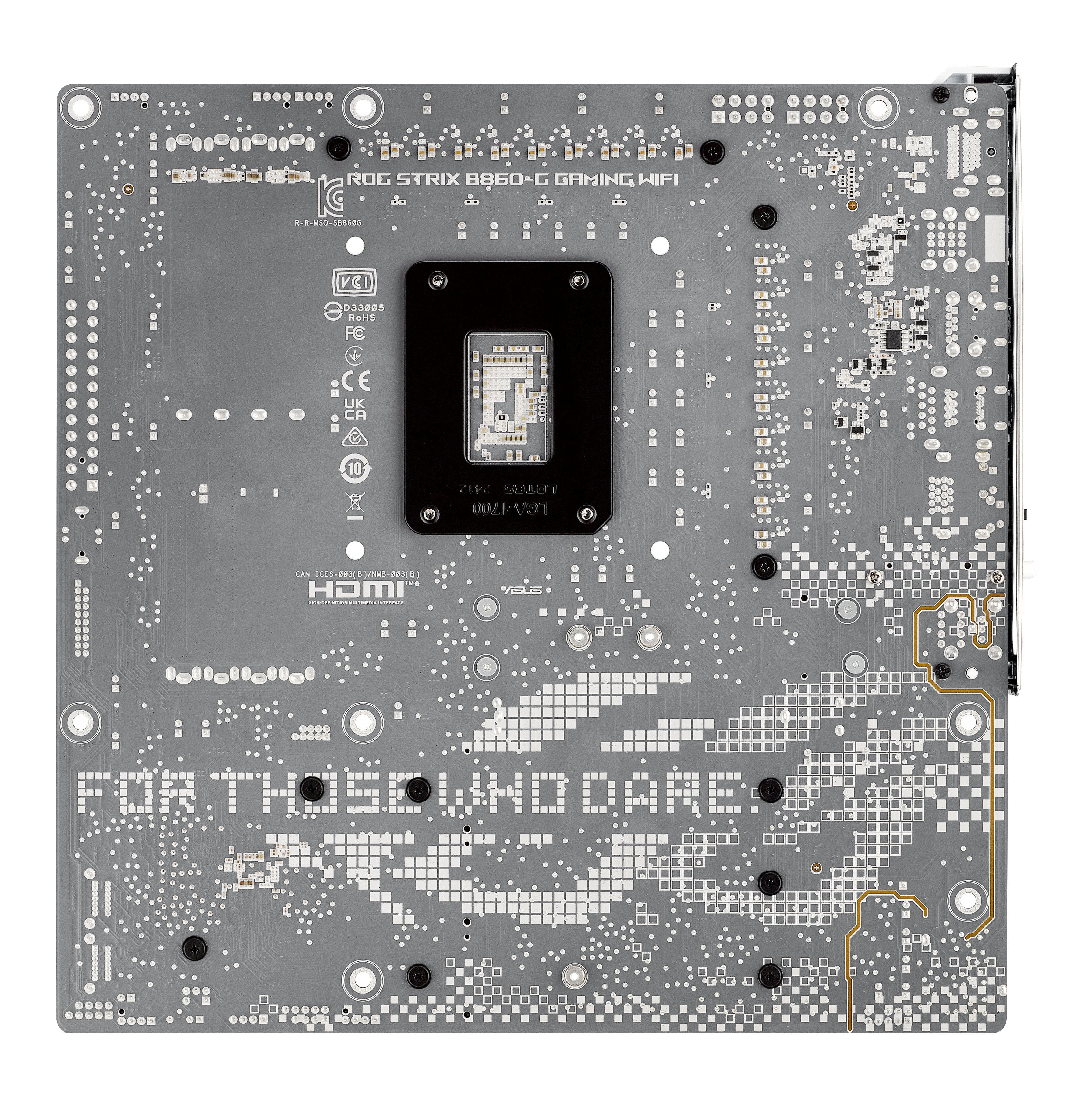 EAN 4711387806838 - ASUS ROG STRIX B860-G GAMING WIFI Intel B860 LGA 1851 (Socket V1) micro ATX imagen 10