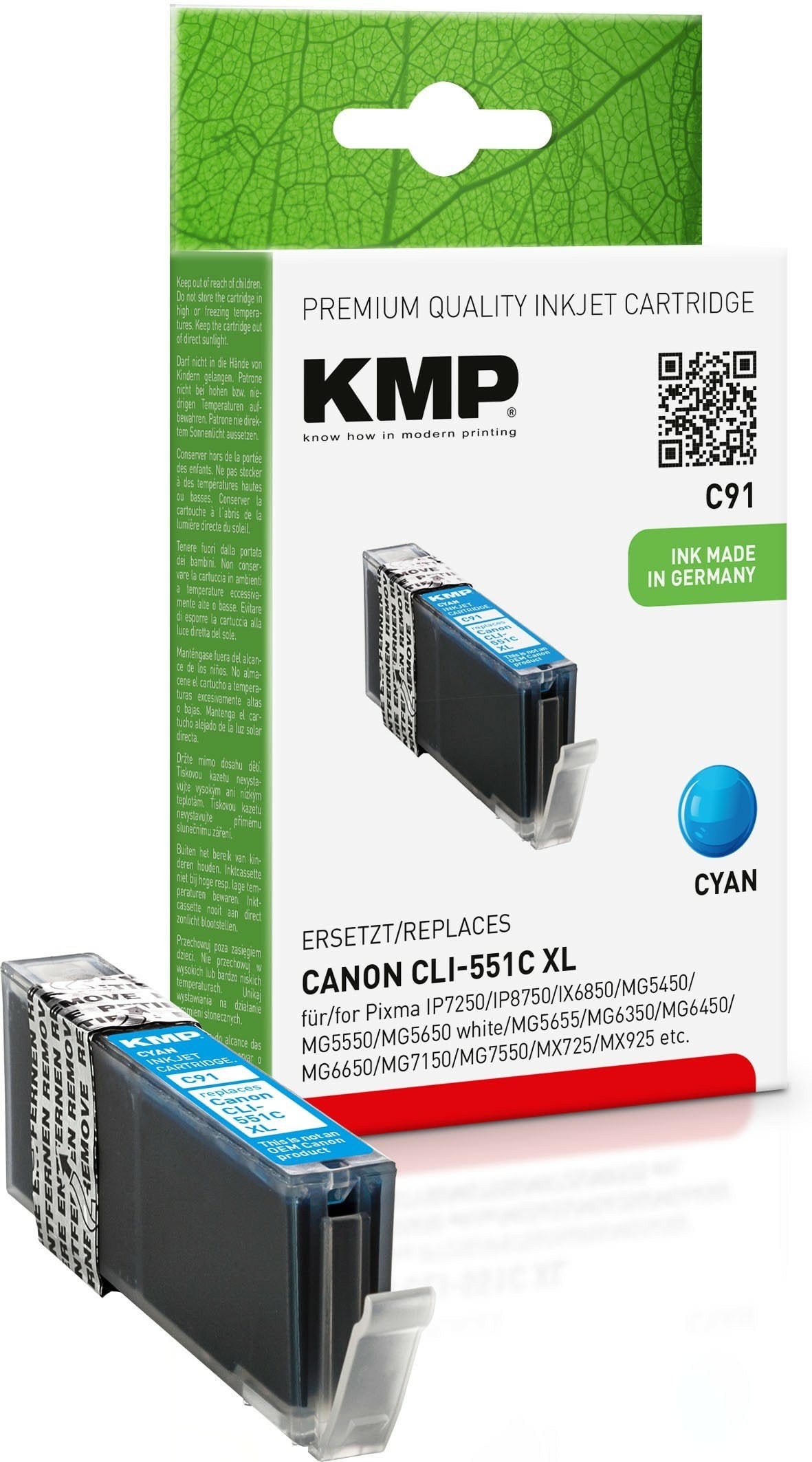 Kmp C91 Cian 1 Pieza(S)