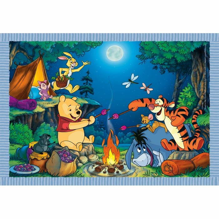 Puzzle Clementoni Supercolor 4 In 1 - Disney Winnie The Pooh 21514