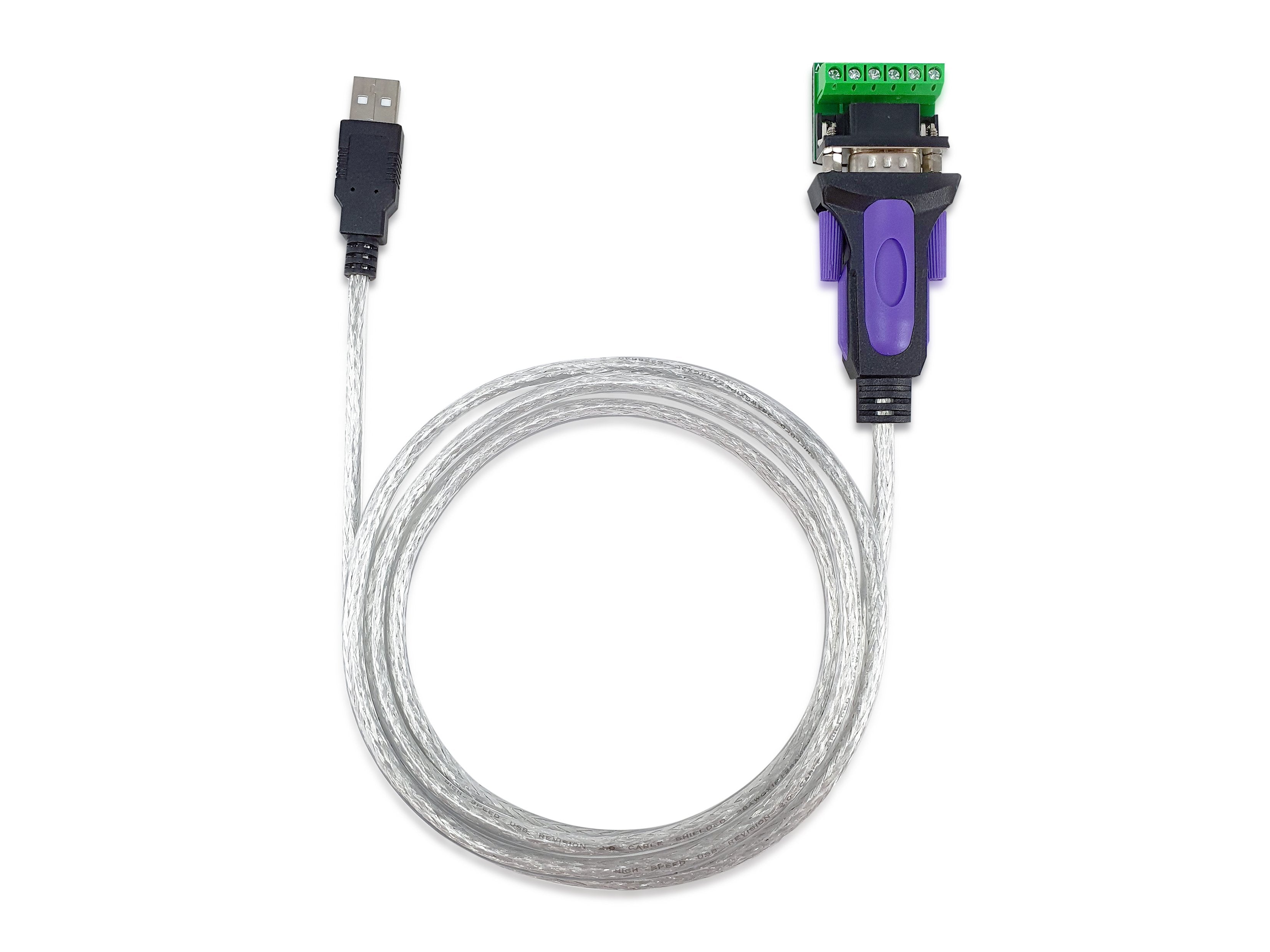 EAN 4015867228838 - Equip 133387 cable de serie Gris 1,5 m USB tipo A DB-9 imagen 3